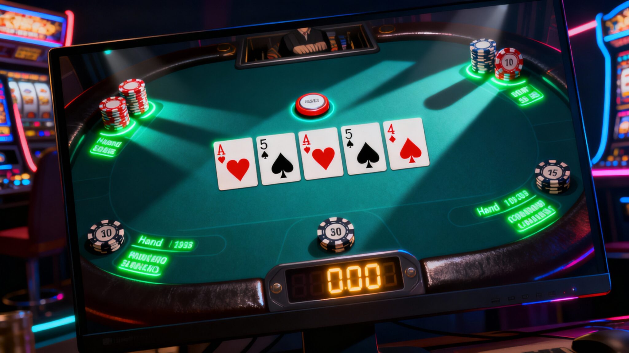 Poker 5 Card Stud en ligne