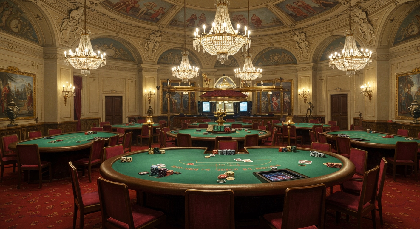 salle de poker du casino Baden