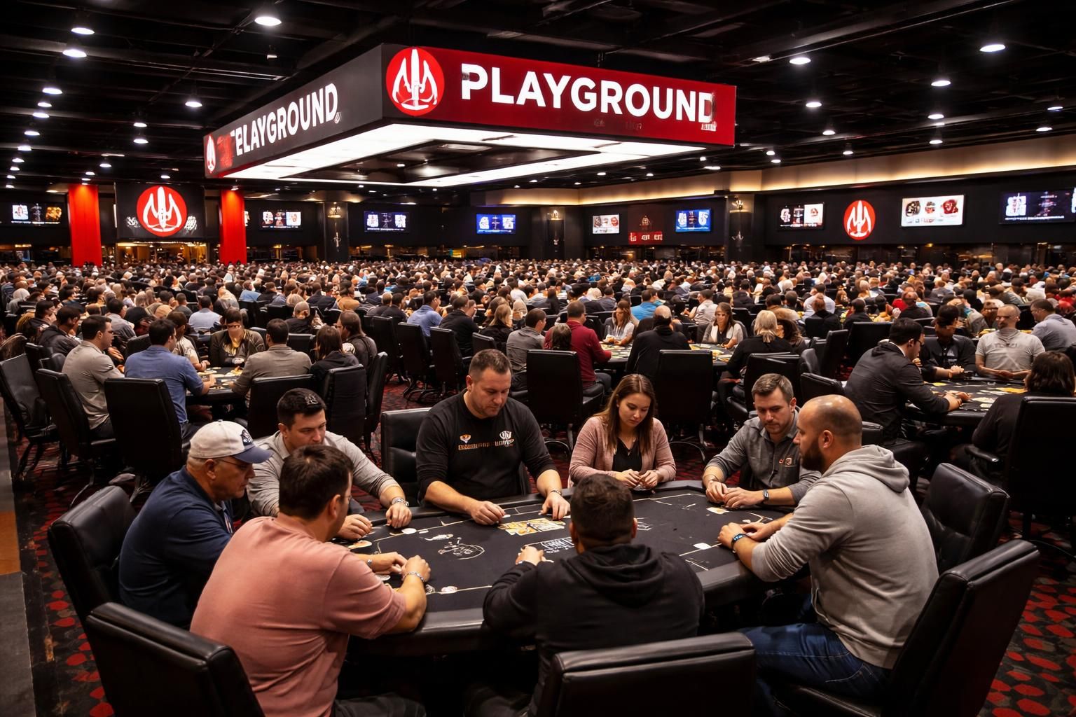 découvrez l'ambiance unique et conviviale du playground poker club à kahnawake, canada, un lieu incontournable pour les passionnés de poker.