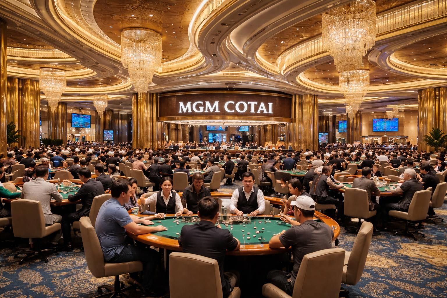 plongez dans l'univers du poker au mgm cotai à macao, un lieu incontournable pour les passionnés à la recherche d'une expérience de jeu unique et sophistiquée.