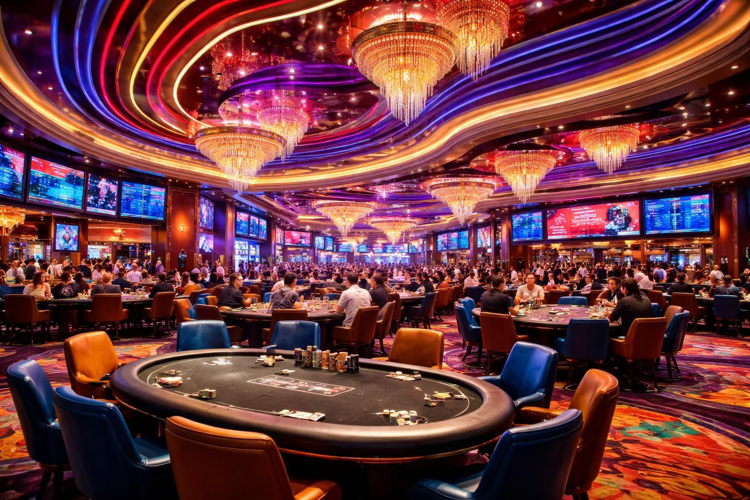 découvrez l'ambiance unique et les jeux passionnants de la salle de poker du hard rock casino biloxi, un lieu incontournable pour les amateurs de poker.